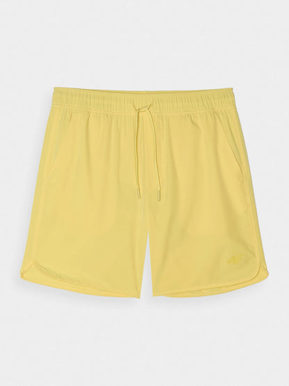 Мужские пляжные шорты 4F M092 4FWSS24UBDSM092 Yellow