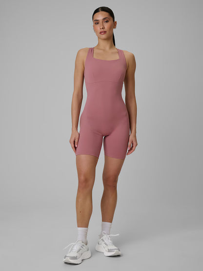 Женский комбинезон для фитнеса 4F F053 4FWSS26TJUMF053 light pink