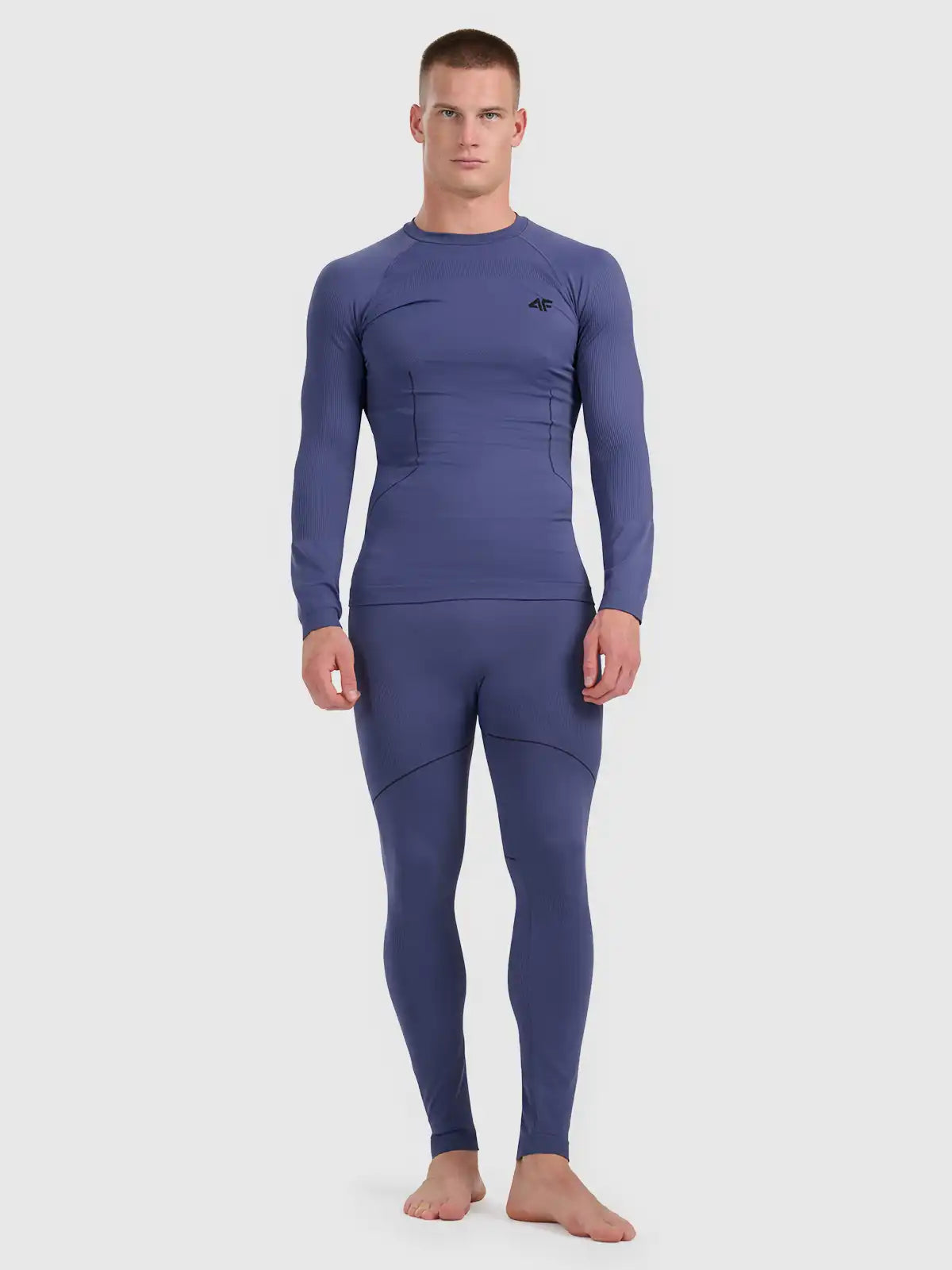 Мужские леггинсы термо 4F M234 4FWAW25USEAM234 denim
