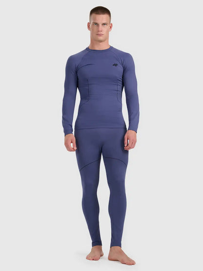 Мужские леггинсы термо 4F M234 4FWAW25USEAM234 denim