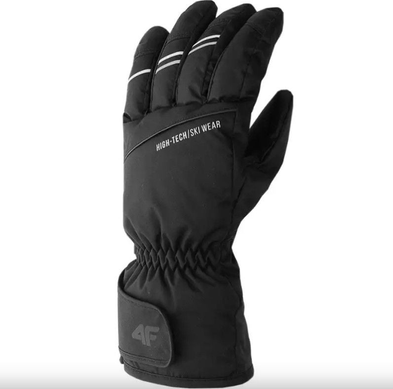 Перчатки для активного отдыха 4F ski gloves rem002 deep black
