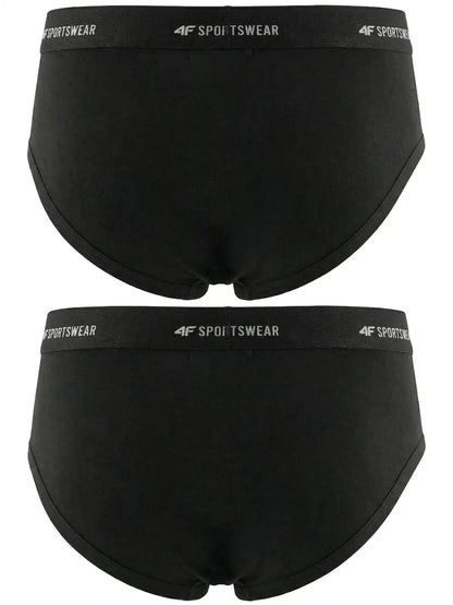 Трусы-боксеры 4F M081 (2pack) 4FWMM00UBXSM081 deep black