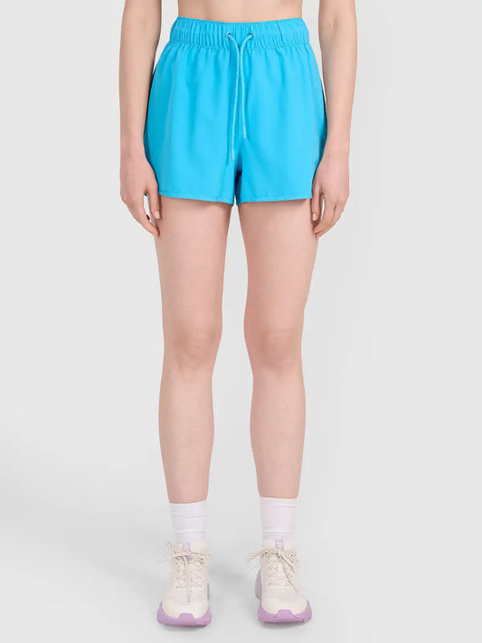 Pantaloni scurți de plajă pentru femei 4F F160 4FWSS26UBDSF160 blue