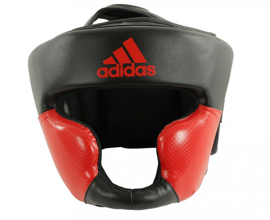 Защита для головы boxing headguard adibhg023 black/red
