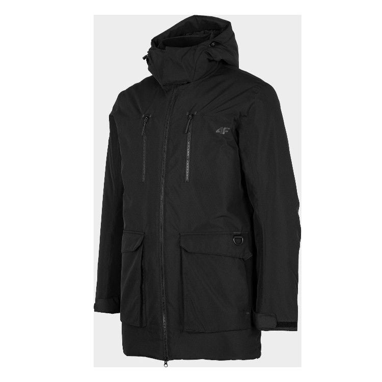 Jachetă 4F H4Z22-KUM001 DEEP BLACK