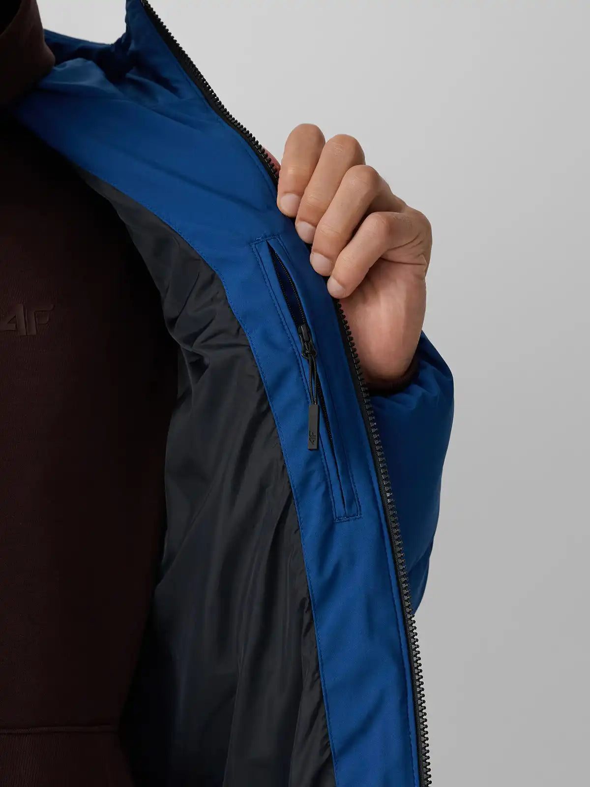 Мужская стеганая куртка 4F M1213 4FWAW26TTJAM1213 dark blue