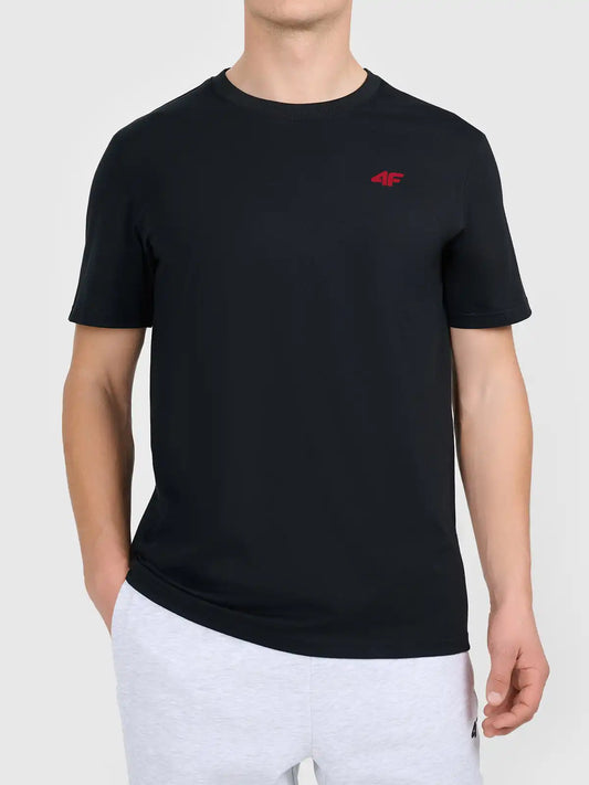 Мужская футболка casual 4F M3578 4FWAW26TTSHM3578 deep black