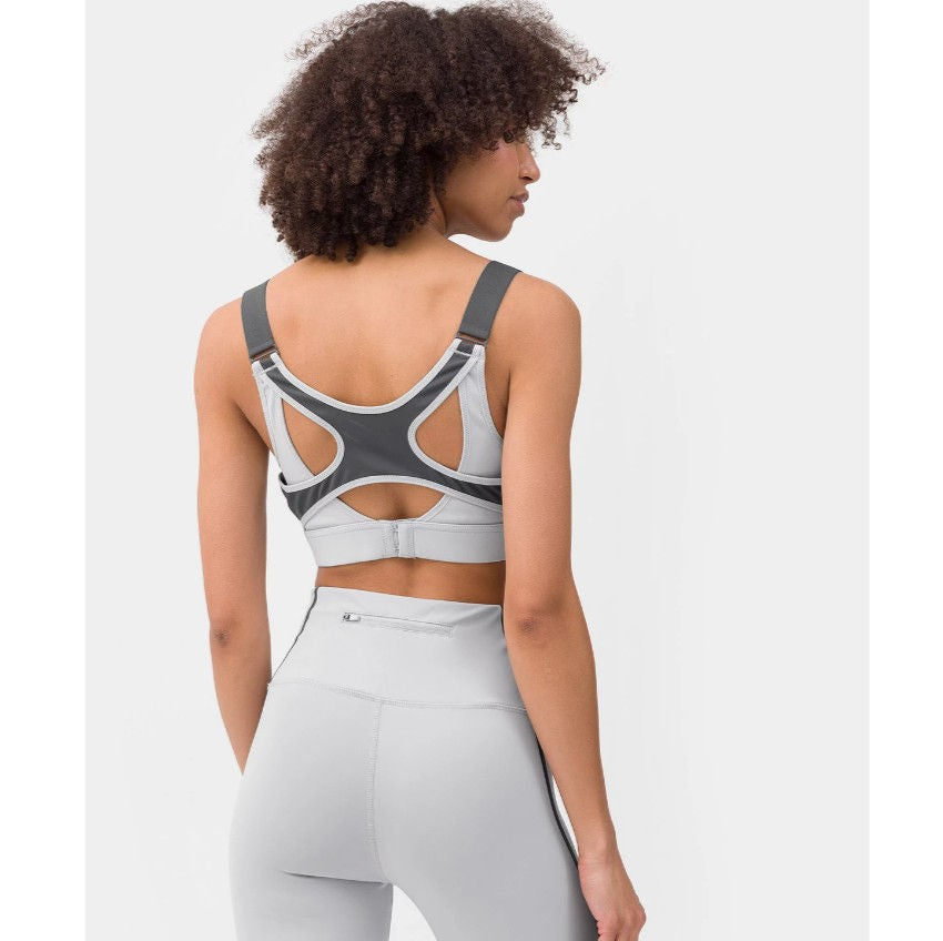 Top pentru alergare 4F SPORT BRA F034 4FSS23USBAF034 COLD LIGHT GREY