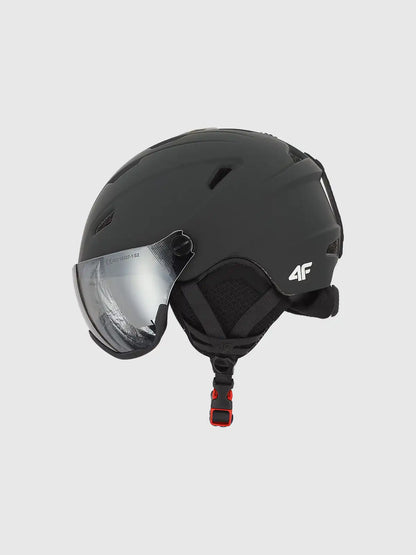 Горнолыжный шлем с визором 4F U131  4FWAW26AHELU131 dark grey