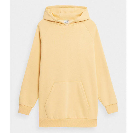 Пуловер с капюшоном 4F sweatshirt f247 4Fss23tswsf247 light lemon