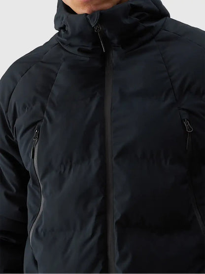 Jachetă impermeabilă pentru bărbați 4F M0995 4FWAW25TTJAM0995 deep black