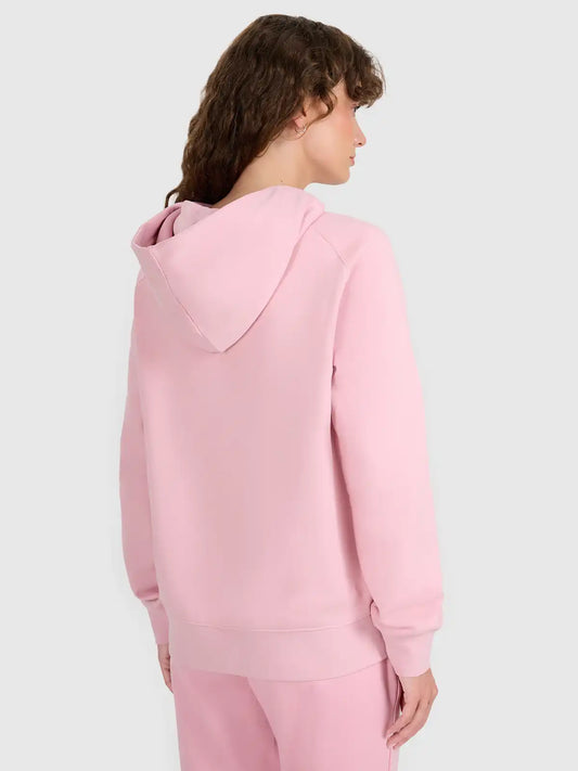 Женский батник с капюшоном 4F F1764 4FWMM00TSWSF1764 light pink