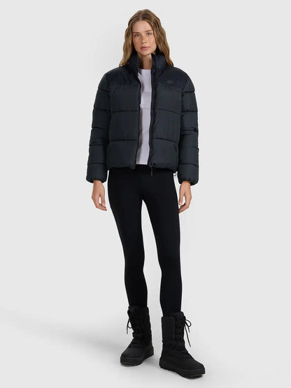 Женский пуховик 4F F581 4FWAW25TDJAF581 deep black