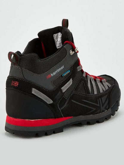 Ботинки Karrimor spike mid 3 weathertite black/red uk k949-bkr-151