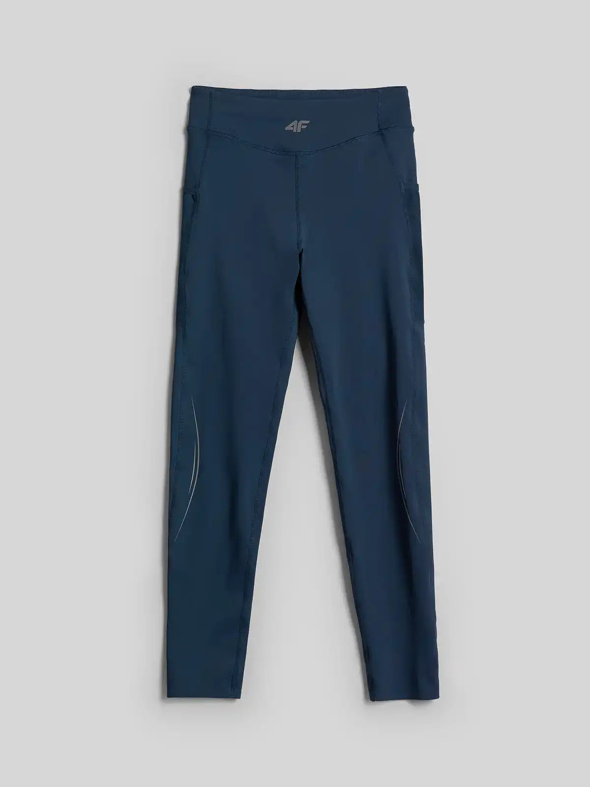 Женские леггинсы для бега 4F F474 4FWAW26TFTIF474 navy