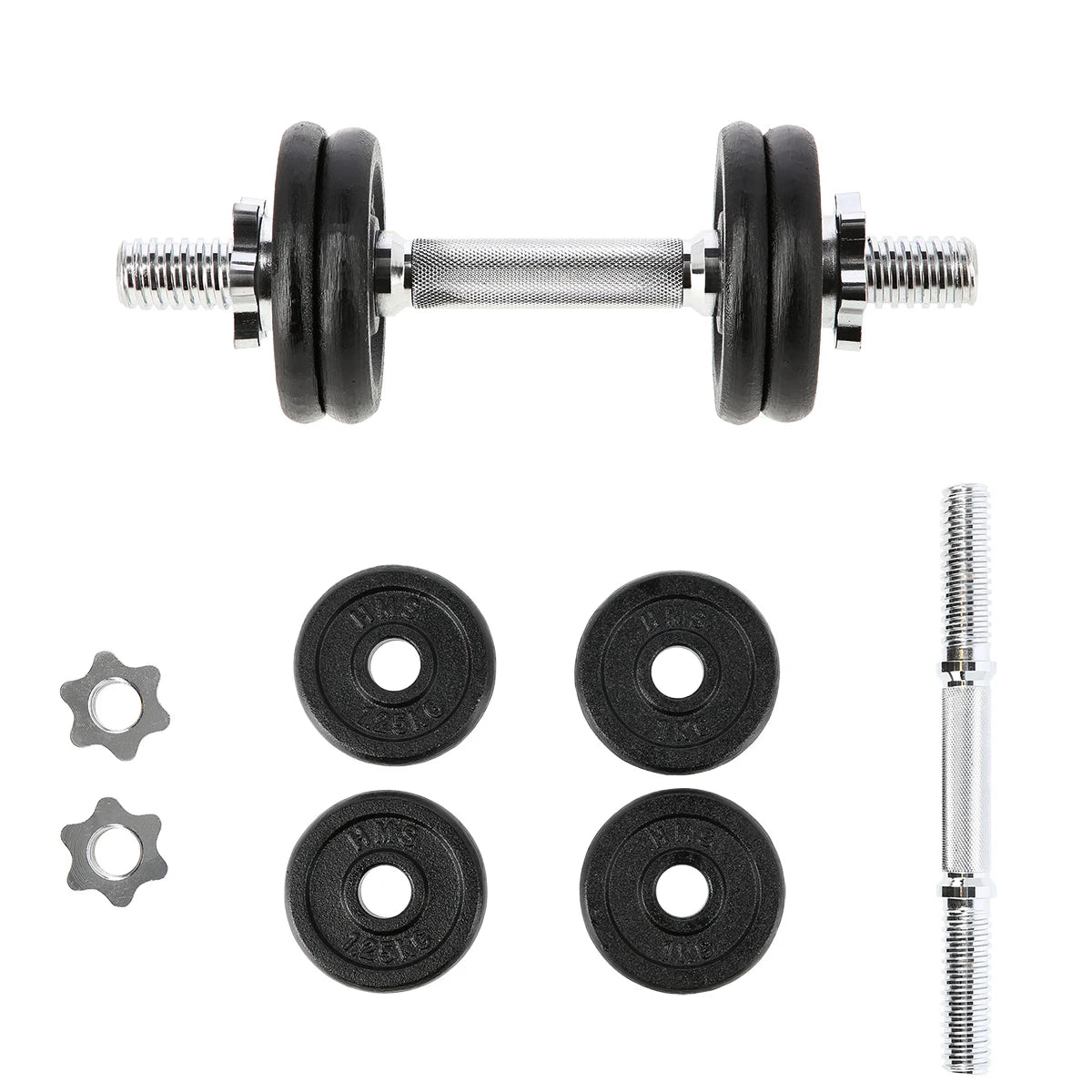 Gantera reglabilă Abisal HMS SG01 cast iron dumbbell 7kg