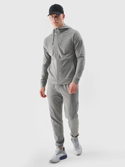 Мужской батник на молнии 4F M512 4FWSS25TFSWM512 grey melange
