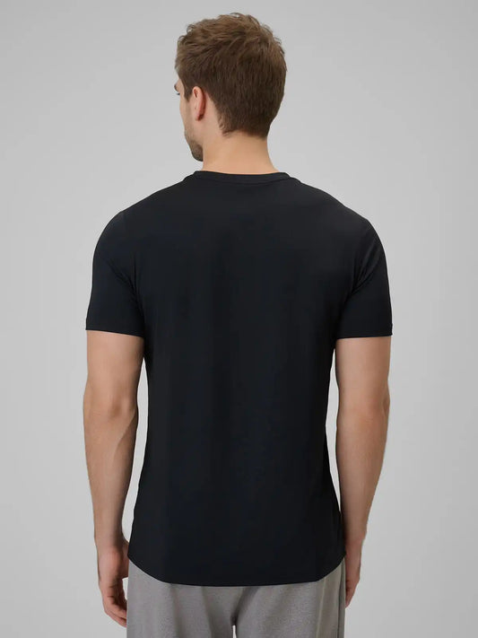 Tricou de antrenament pentru bărbați 4F M1785 4FWSS26TFTSM1785 deep black