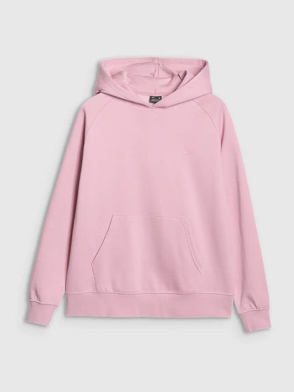 Женский батник с капюшоном 4F F1764 4FWMM00TSWSF1764 light pink