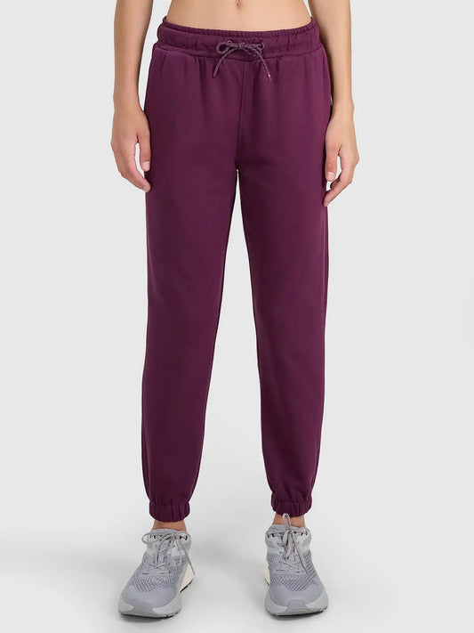 Женские джоггеры casual 4F F1421 4FWSS26TTROF1421 burgundy