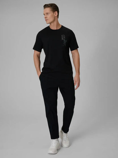 Tricou pentru bărbați casual  4F M2665 4FWSS26TTSHM2665 deep black