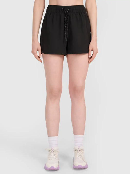 Pantaloni scurți de plajă pentru femei 4F F160 4FWSS26UBDSF160 deep black