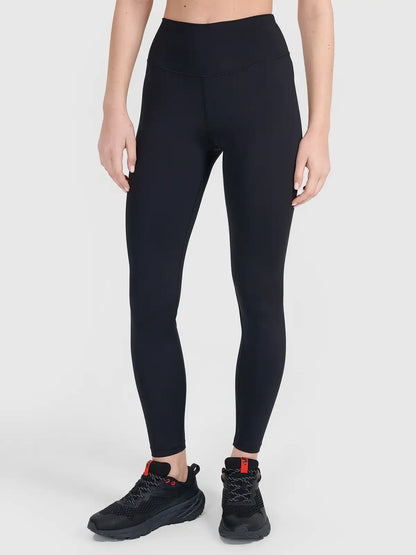 Legginși de antrenament pentru femei 4F F458 4FWSS26TFTIF458 deep black