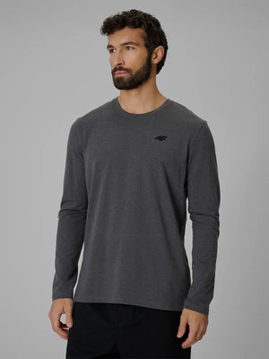 Мужской лонгслив casual 4F M611 4FWMM00TLONM611 dark grey