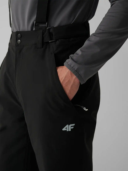 Pantalonii de schi pentru bărbați 4F M1453 4FWAW26TFTRM1453 deep black