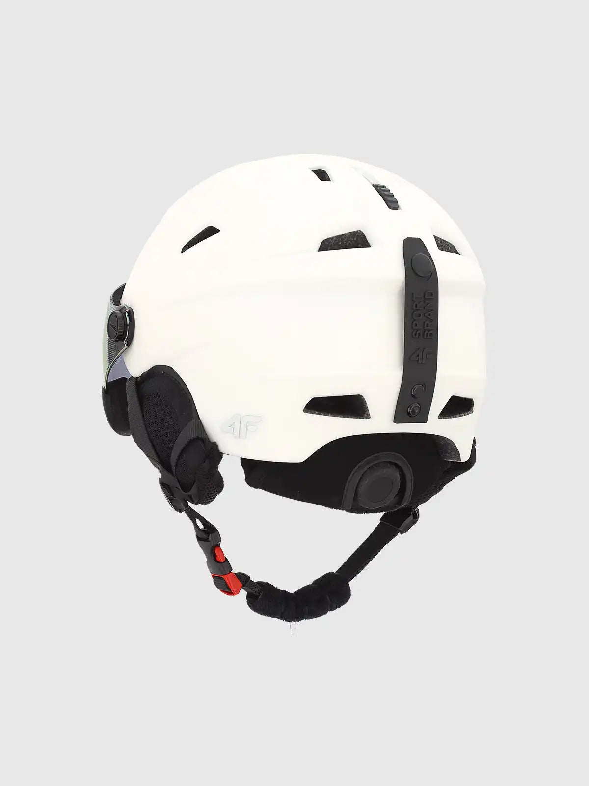 Горнолыжный шлем с визором 4F U131  4FWAW26AHELU131 off white