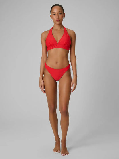 Top de baie bikini pentru femei 4F F088 4FWSS26UBKTF088 red