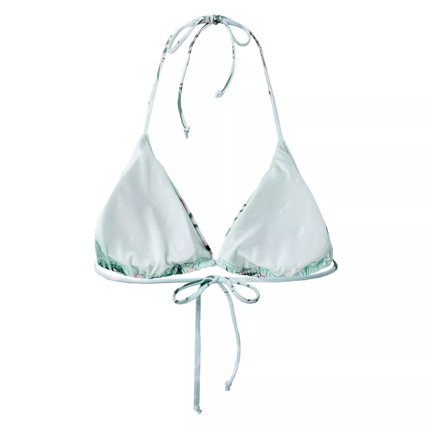 Top de baie bikini pentru femei  Latina Aquawave wmns aqua leaves print