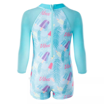 Costum de baie pentru copii aquawave uvio baby ice ream print