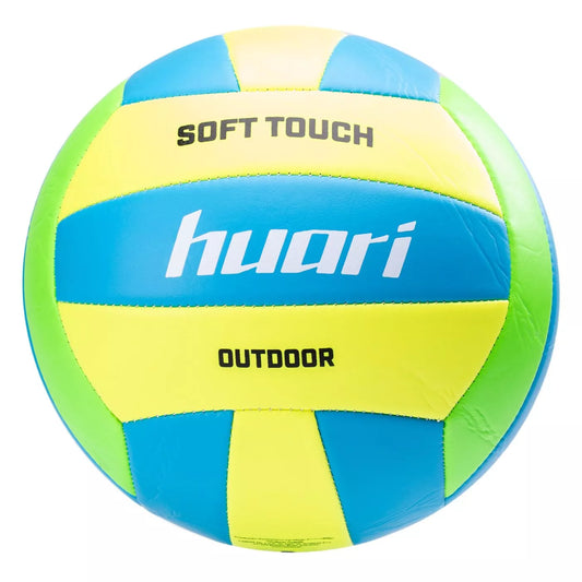 Minge pentru volei Softis II Huari yellow/blue/green