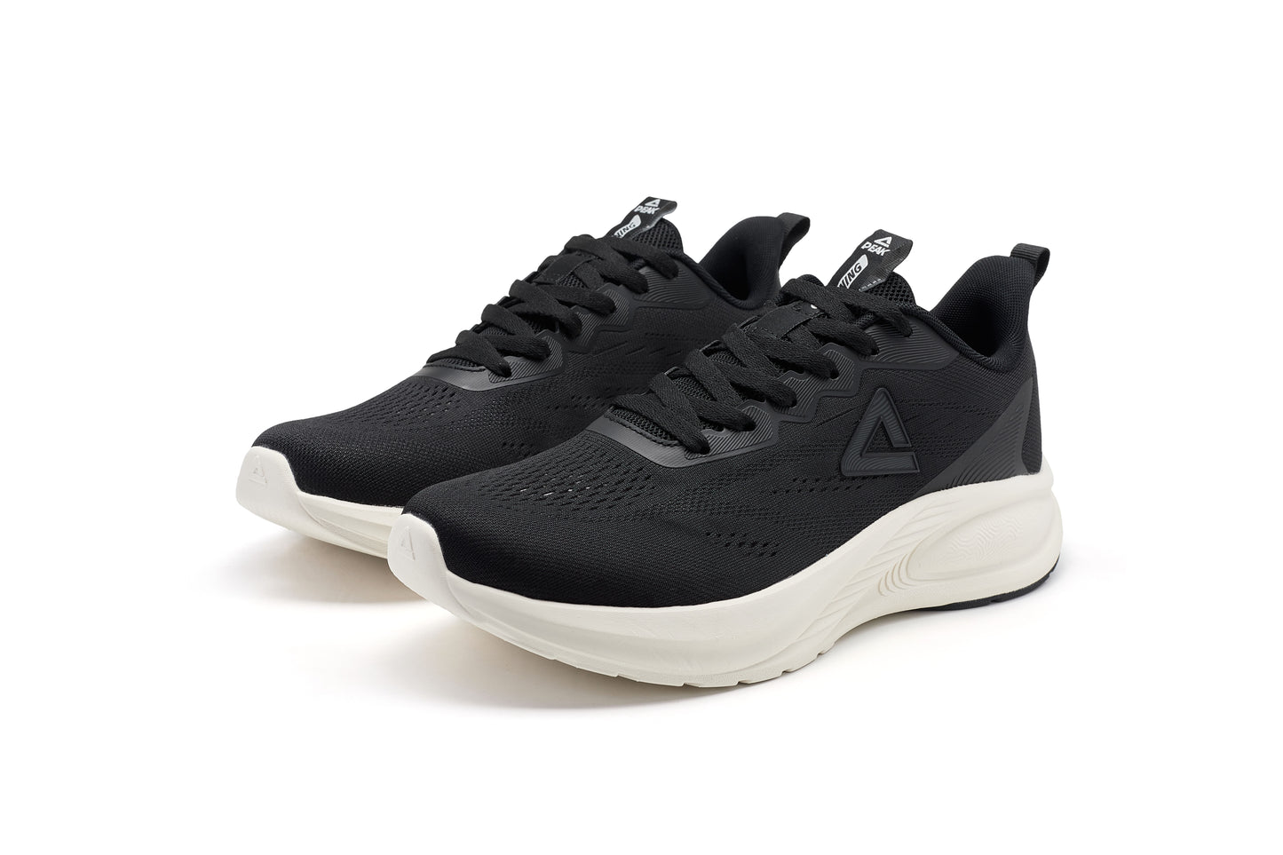 Adidași de alergare pentru bărbați Peak EXT262237H black/white