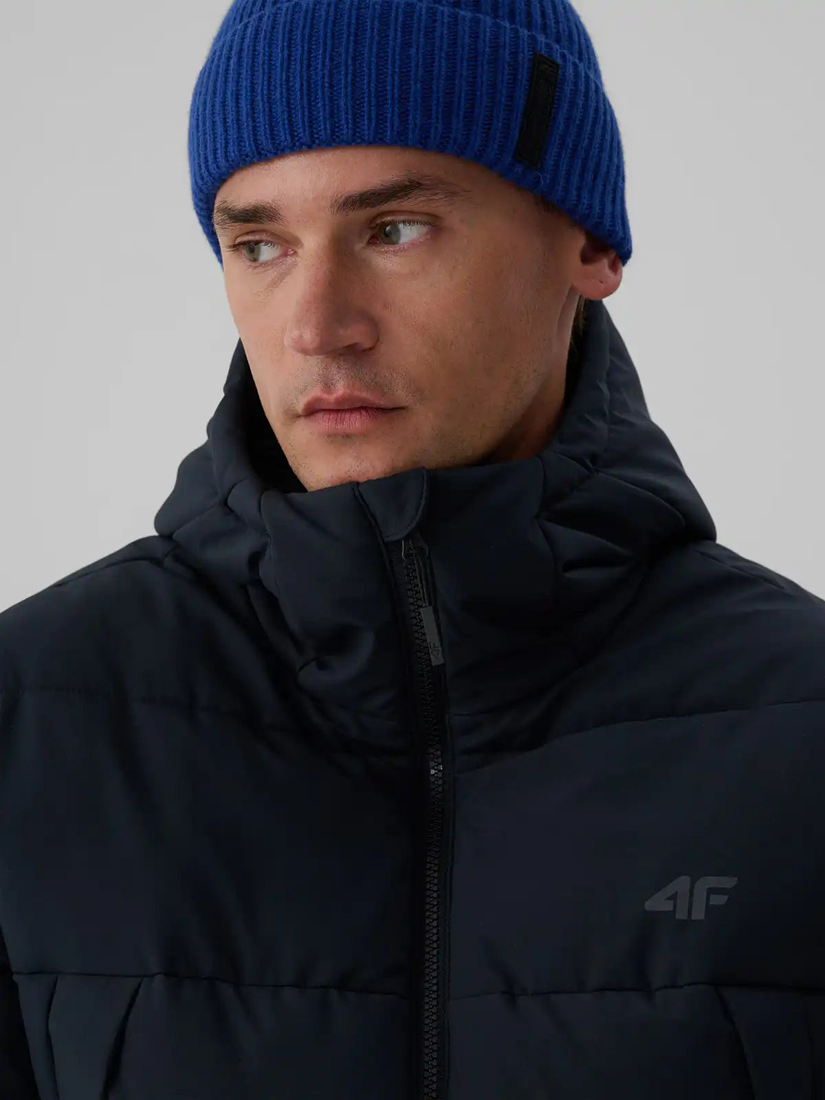 Мужская стеганая куртка 4F M1213 4FWAW26TTJAM1213 deep black