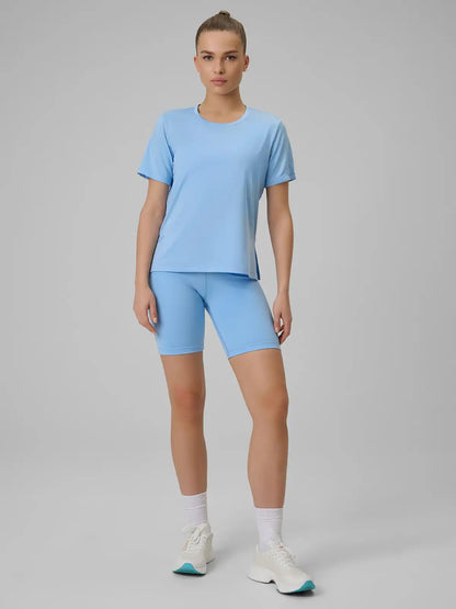 Tricou de fitness pentru femei 4F F1847 4FWSS26TFTSF1847 blue