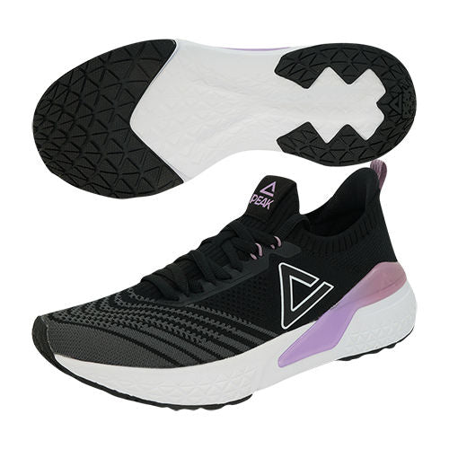 Кроссовки для бега Peak running shoes ew14178h black/grey