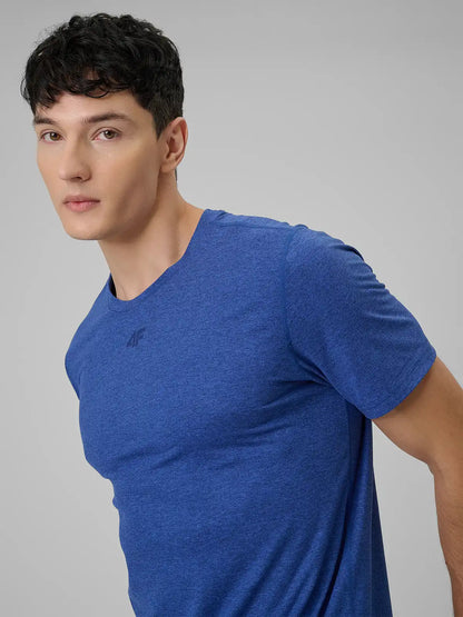 Tricou de antrenament pentru bărbați 4F M1786 4FWSS26TFTSM1786 cobalt melange