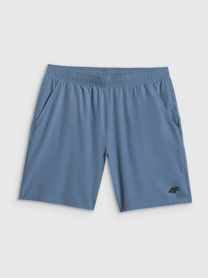Pantaloni scurți de antrenament pentru bărbați  4F M1278 4FWSS26TFSHM1278 denin