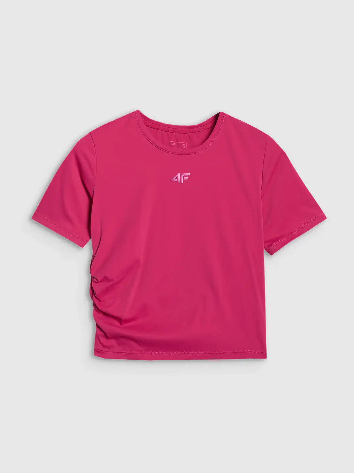 Женский укороченный топ для фитнеса  4F F1524 4FWAW25TFTSF1524 pink