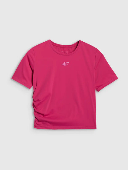Женский укороченный топ для фитнеса  4F F1524 4FWAW25TFTSF1524 pink