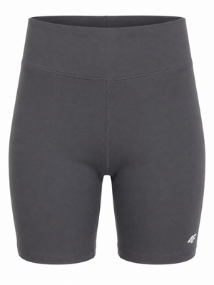 Женские короткие леггинсы casual 4F F031 4FWMM00TSTIF031 anthracite