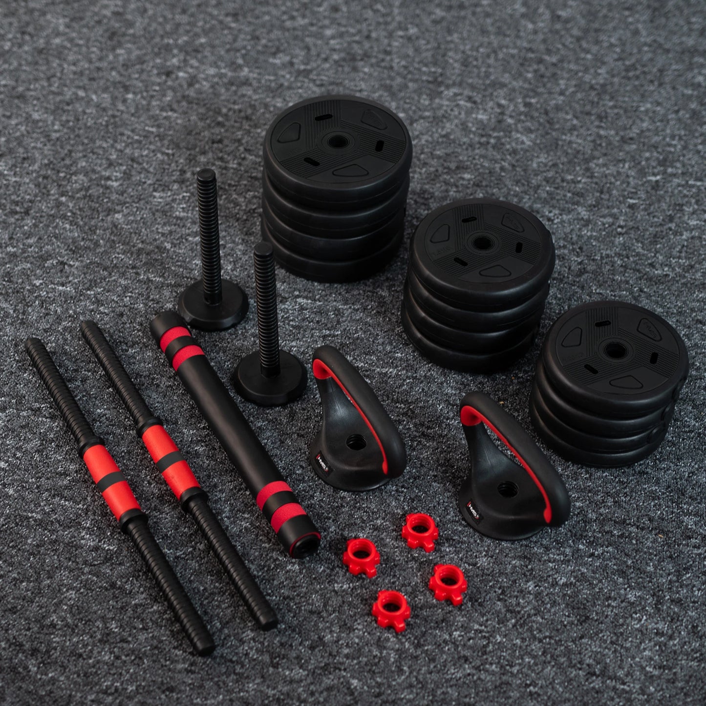 Многофункциональная разборная штанга Abisal HMS SGN130 Pro Set 6IN1 weight set 30kg