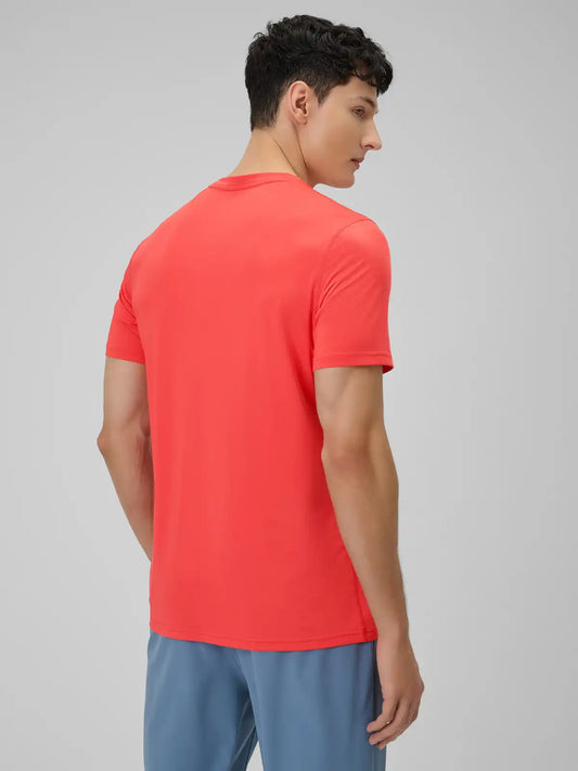 Мужская футболка для тренировок 4F M1785 4FWSS26TFTSM1785 red
