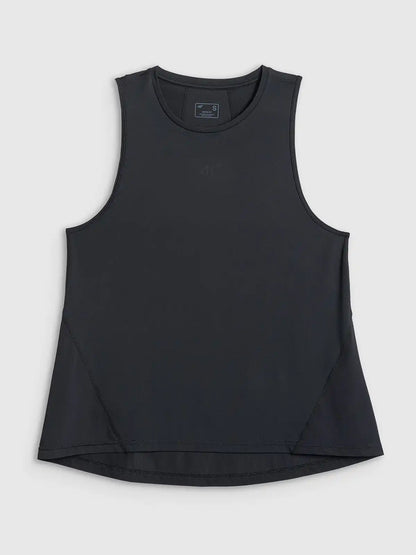 Maiou de fitness pentru femei 4F F0767 4FWSS26TFSLF0767 deep black