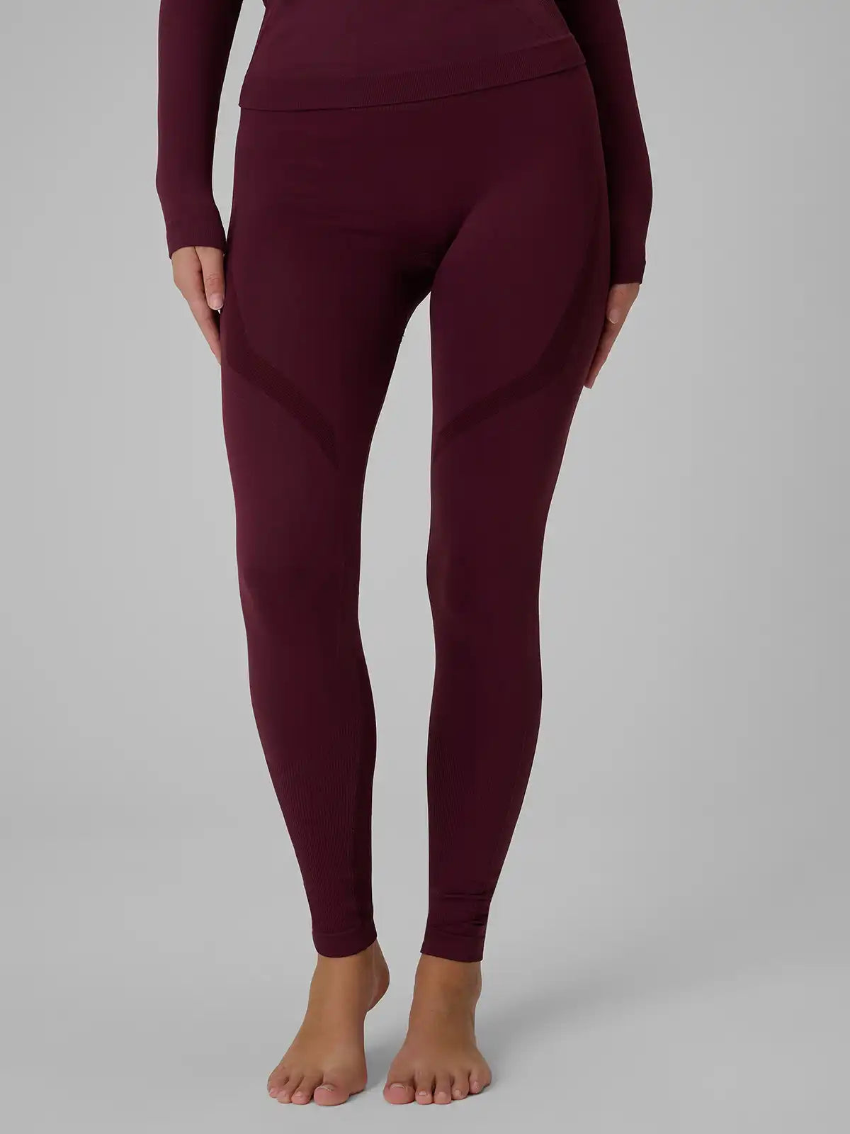 Женские леггинсы термо 4F F325 4FWAW26USEAF325 burgundy