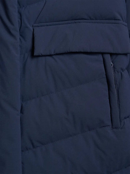 Женский длинный пуховик 4F F0929 4FWAW26TDJAF0929 navy