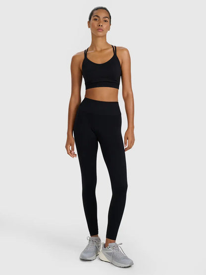 Bra pentru fitness 4F F218 4FWAW25USBAF218 deep black