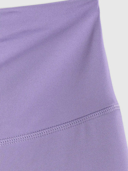 Женские короткие леггинсы для фитнеса 4F F085 4FWSS26TFSTF085 violet